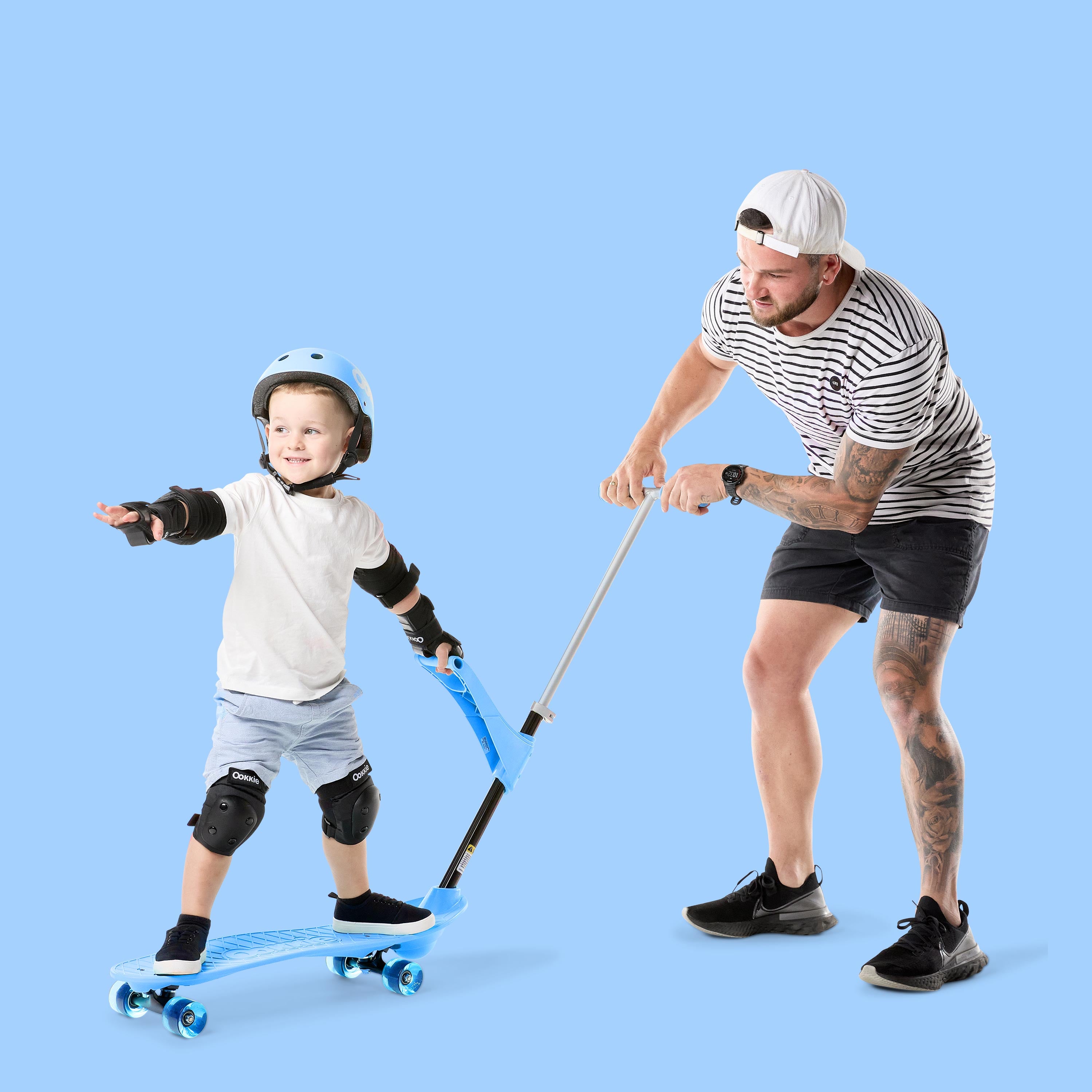 ookkie PRO 4 in 1 スケートボード Ookkie® Skateboard - Learner Skateboard For Kids – Ookkie Skateboards